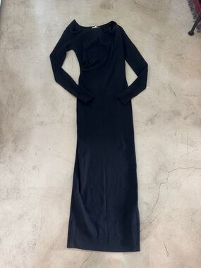 chinese dress ladies Marlee Knit Maxi Dress Tan – VRG GRL main image 1